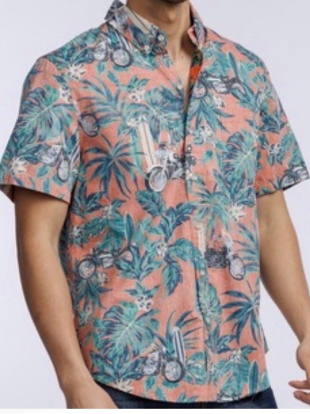 Harley Davidson Reyn Spooner
120
Years Hawaiian Shirt SZ Large